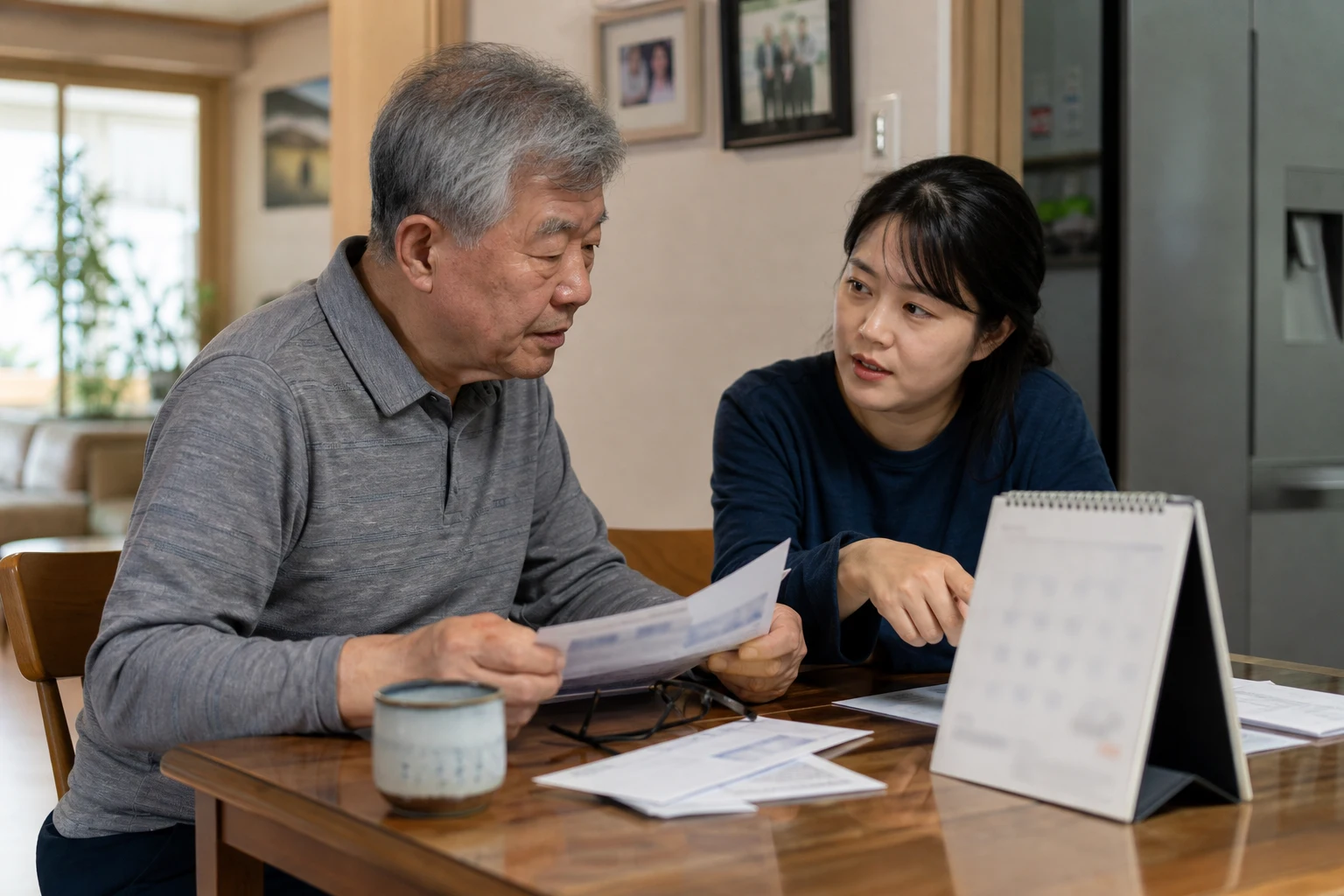 노인 임플란트 건강보험 치과 확인 과정